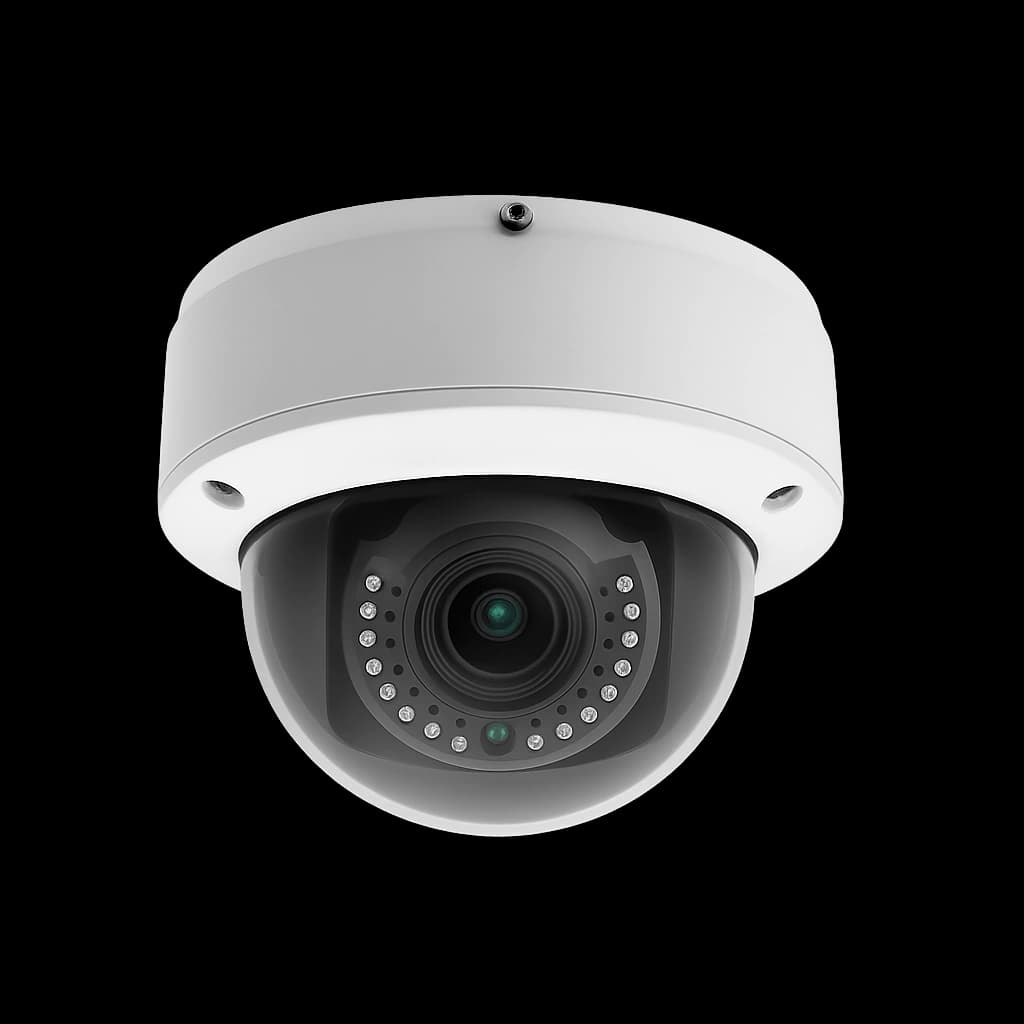 Pool Angel AI pool camera and hub monitoring a family pool with instant drowning detection alerts